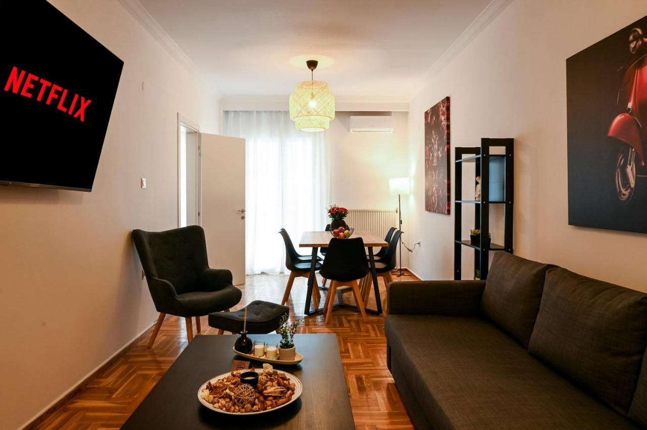 Thessaloniki Center Deluxe Apartment Tessalónica Exterior foto